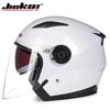 НОВЫЙ мотоциклетный электрический велосипедный шлем Four Seasons DoubleLenses Racing Half Helmets Мотоциклетный шлем Medio Casco