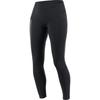 Salomon CROSS RUN 28" TIGHT WOMEN Тренировочные беговые тайтсы, LC1893400, Женские, Размер XS, Насыщенный черный