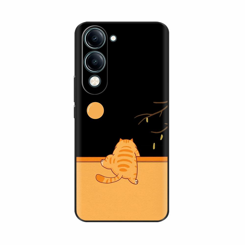 Чехол для телефона Vivo Y19 Модный дизайн с узорами Мягкая задняя крышка из ТПУ-силикона Для Vivo Y19 5G V2432 Чехлы для телефона Защитные Fundas