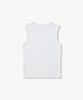 STCO [Airbiz] Белая футболка без рукавов с круглым вырезом (Slim Fit)_Stsvz01Nsw
