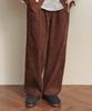 COMONINOZ Snow Corduroy Pants [Brown]