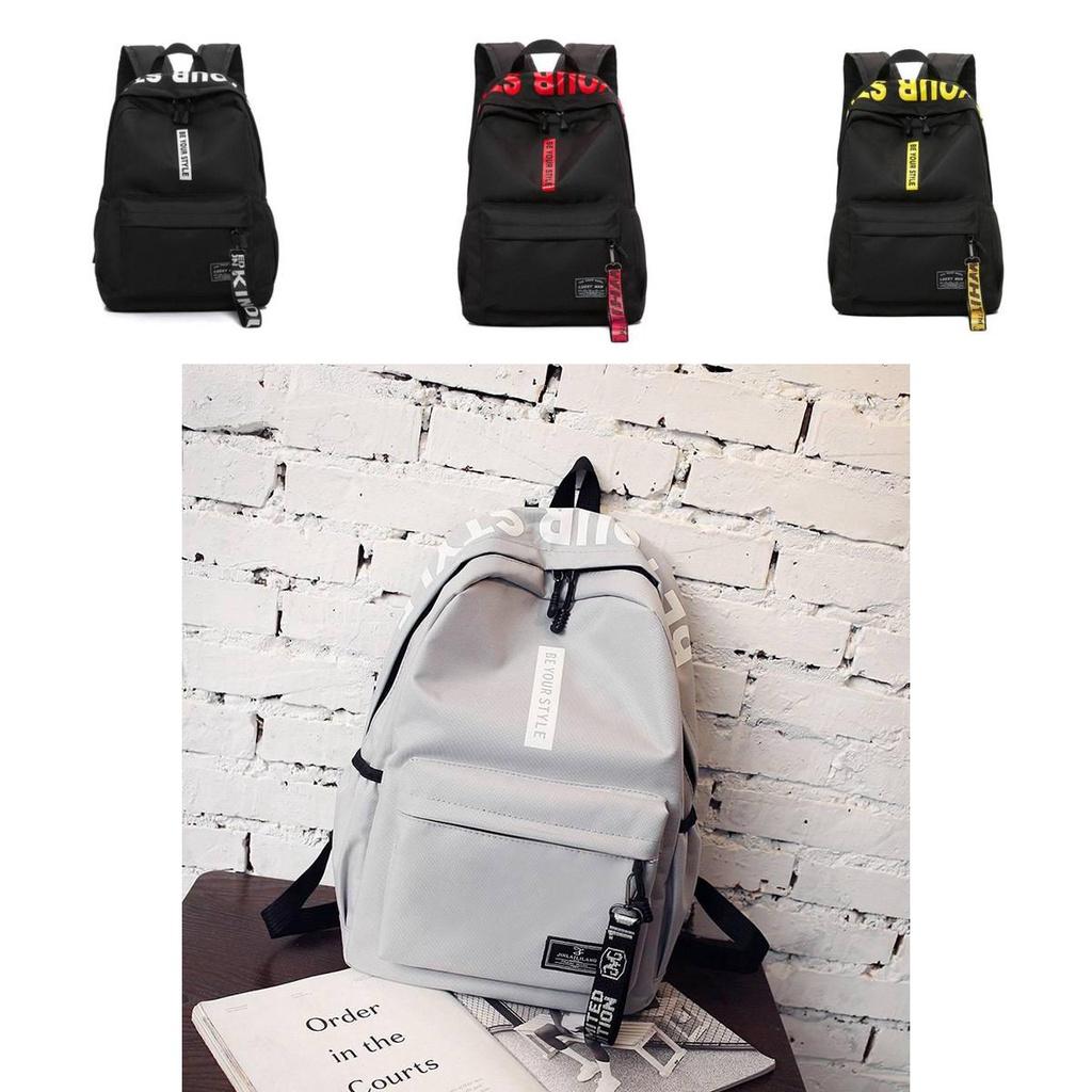 Canvas Travel Backpack Korean Style