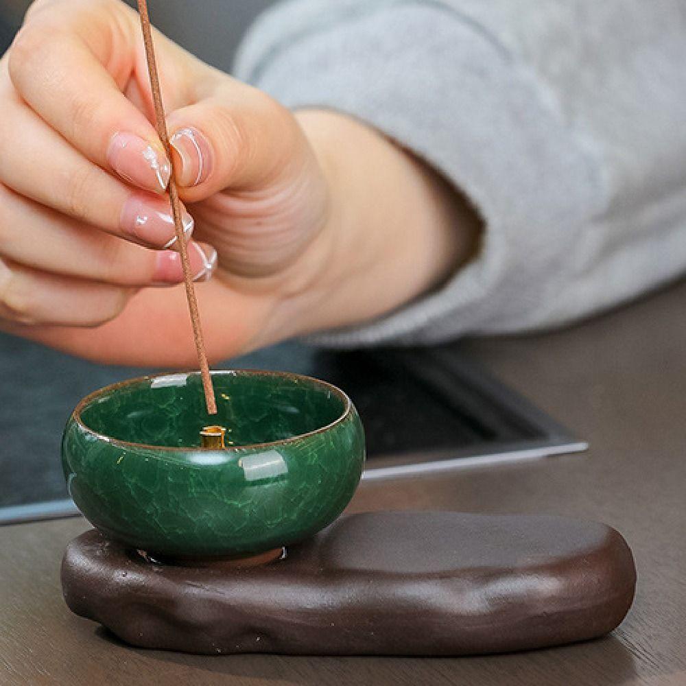 Creative Incense Stick Holder Traditional Aromatherapy Base Tea Table Oraments Yoga Studios