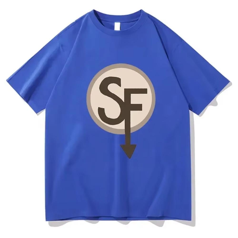 Summer Sally Face Girl Print T-shirt Women Kawaii Tee Shirt Harajuku T Shirt Cotton Tops Goth Graphic T Shirts