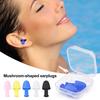 5 пар берушей для плавания для взрослых, многоразовые водонепроницаемые силиконовые беруши для плавания, серфинга, подводного плавания, душа