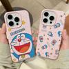 Мультяшный D-Дораэмон с узором из личи Чехол для телефона Для iPhone 17 16e 16 15 14 13 12 11 Air Pro Max Plus X XR XSMax Ударопрочный