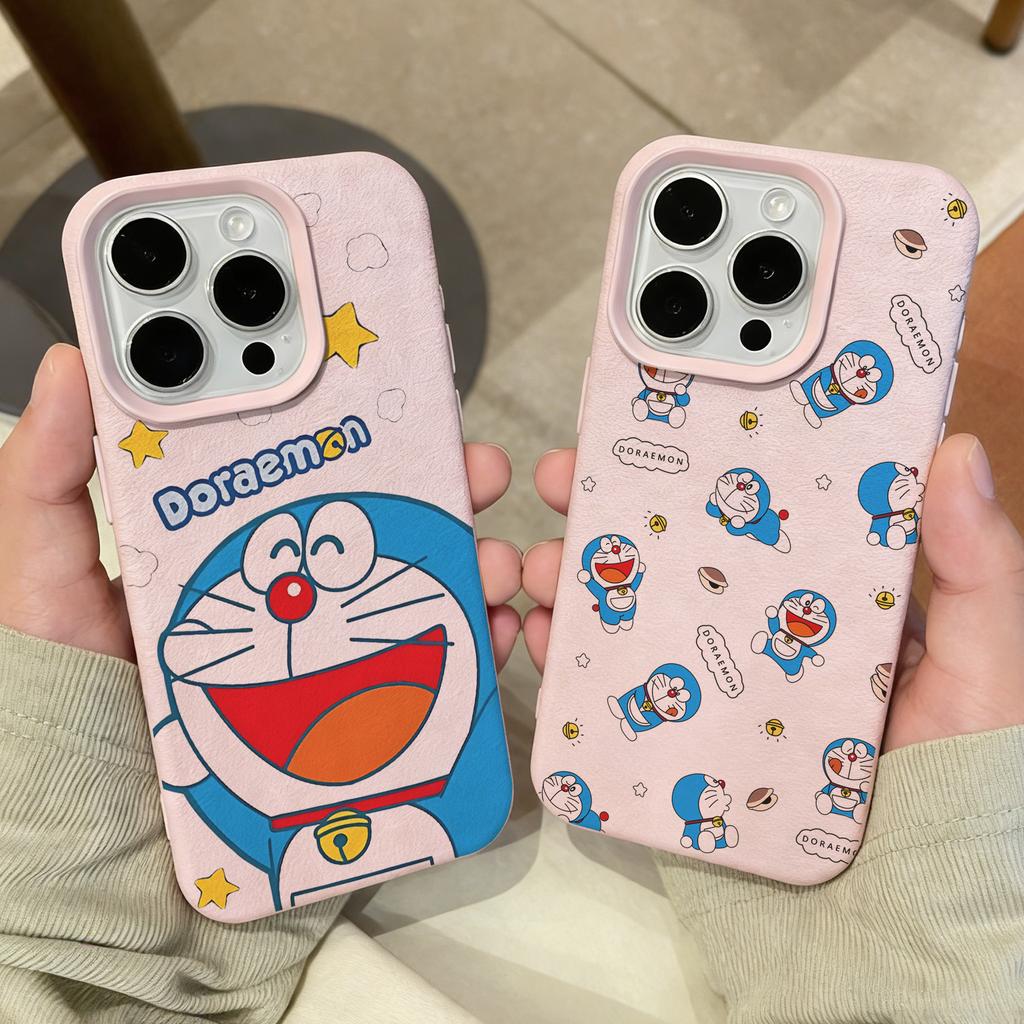 Мультяшный D-Дораэмон с узором из личи Чехол для телефона Для iPhone 17 16e 16 15 14 13 12 11 Air Pro Max Plus X XR XSMax Ударопрочный