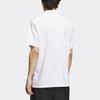 Adidas Wuji Series Premium Polo Shirt With Solid Color Logo, Casual Sports Short Sleeve Men Tops White IA8110