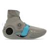 Way of Wade 9 Infinity Grey Boy Men Sneakers Cyan ABER003-4