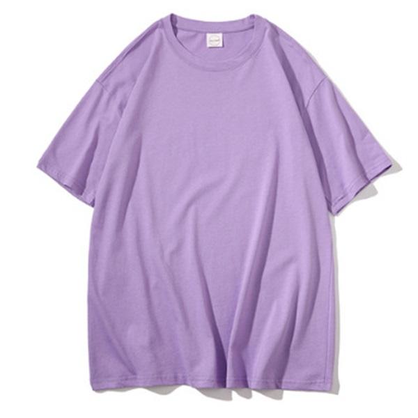 Летняя женская мода для Европы и США, женская однотонная футболка с короткими рукавами