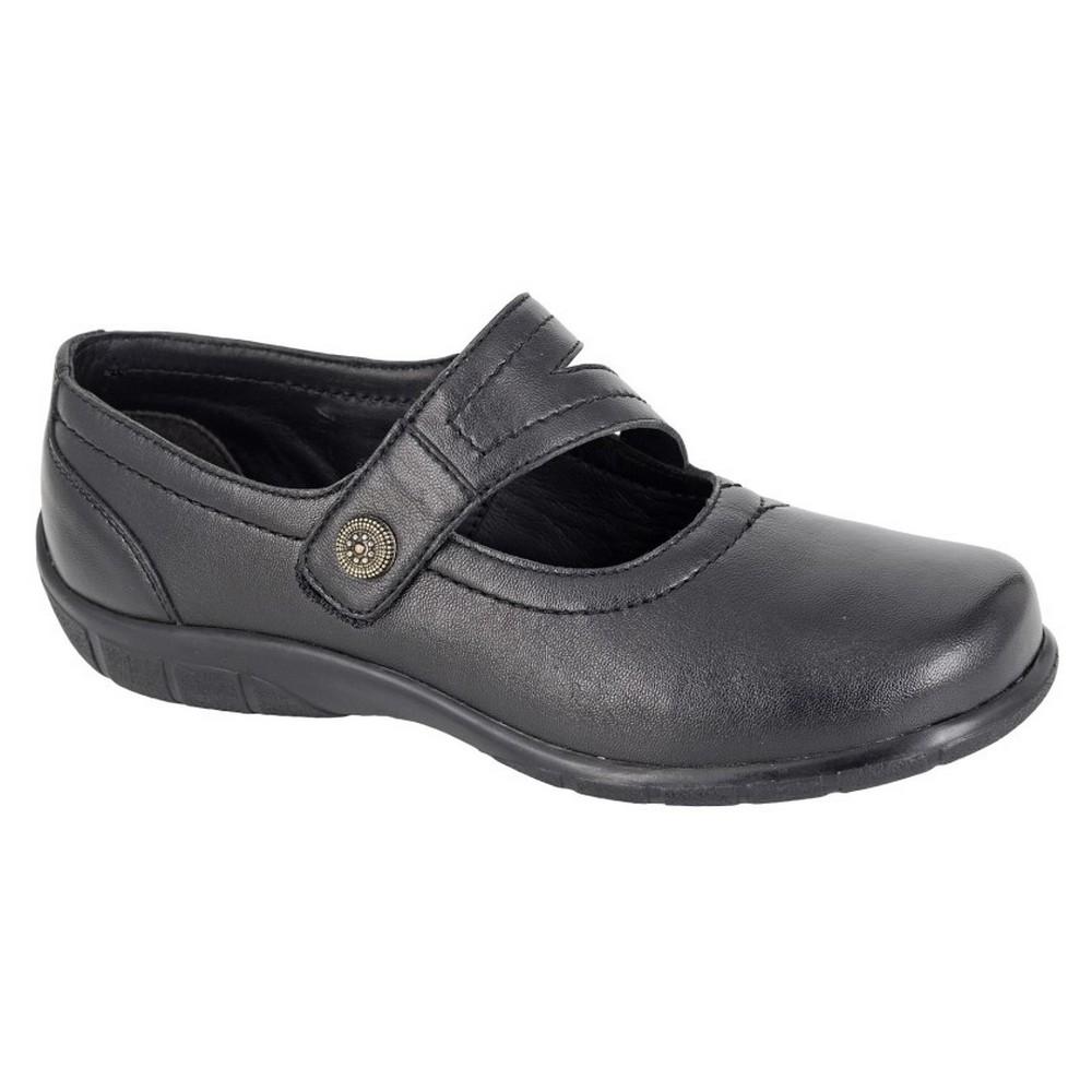 Mod Comfys Womens/Ladies Leather Superlight Shoes