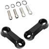 Bike Mirror Offset Holder Mirror Adapter Kit Extension Adapter Aluminum Alloy M10/M8 Screw Set of 2 Safety Installation Easy To Use Offset 40mm (