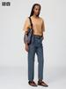 Uniqlo 485563 Футболка с круглым вырезом БЕЛЫЙ СЕРЫЙ ЧЕРНЫЙ ОРАНЖЕВЫЙ КОРИЧНЕВЫЙ КРЕМОВЫЙ ЗЕЛЕНЫЙ СИНИЙ ФИОЛЕТОВЫЙ Мужская Япония