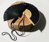 Shoroku Summer Fan with Day Stylish Green Fan [Nishikawa Shoten] Strap, Outdoor, Khaki, Men's, Father's Gift, Present,