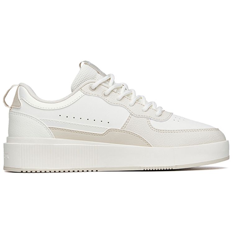 Anta Кроссовки женские с низким верхом для скейтбординга Milk Cap, нескользящие, износостойкие, белые, серые 922228012-3