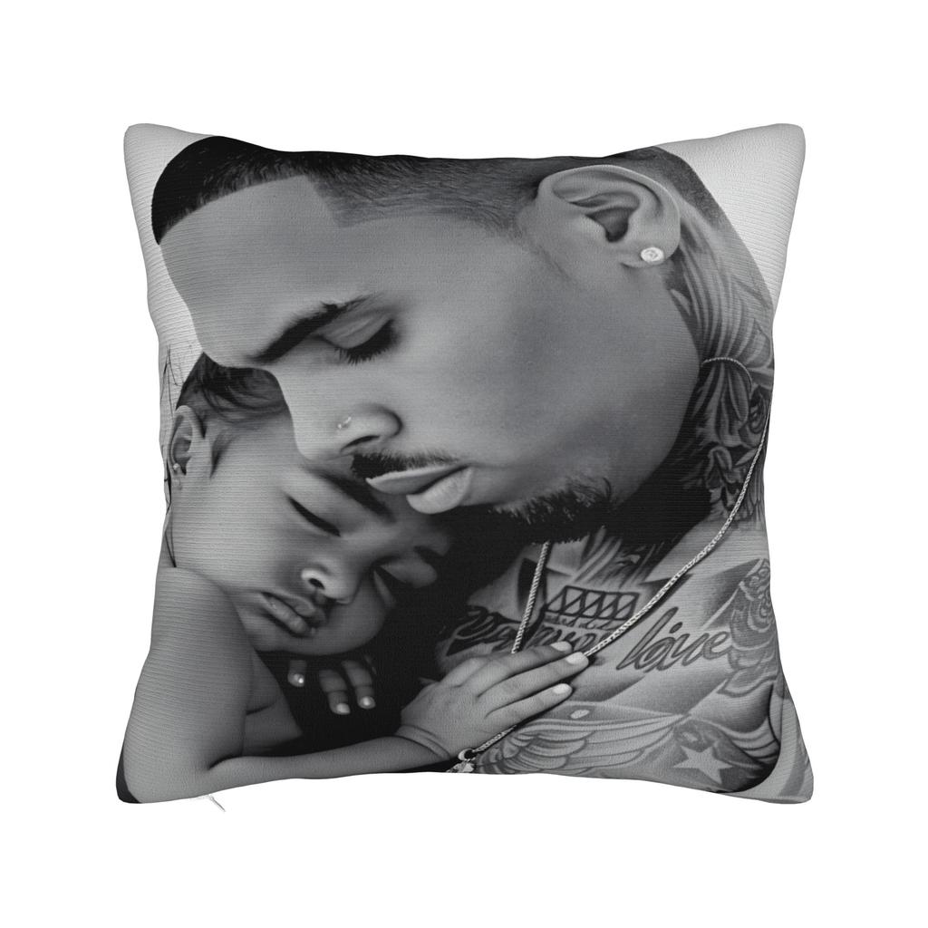 B-Brown Breezy Bowl XX Pillow Case Funny Pillow Cover Design Pillowcases For Sofa Couch Bed Living Room