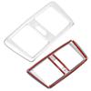 ABS Chrome Rear Air Conditioning Outlet Frame Cover Trim Fit for 218i Gran Tourer F45 F46 15 18