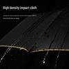 Усиленный ветрозащитный очень большой черный зонт для троих - Двойного назначения для солнца и дождя