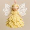 Crochet Kit For Beginners Angel Doll Ornament Knitting Craft Crochet Craft Kit Crochet Kit with Woolen for Beginners for Decor