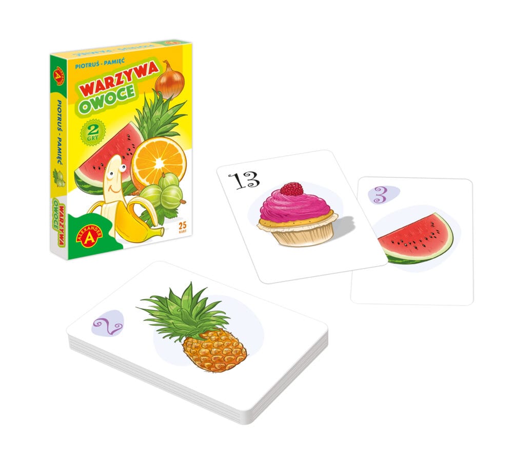 Peter Fruit Vegetables Card Game. Alexander