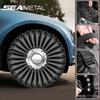 SEAMETAL 1pc 16-23 Inch Universal Car Spare Tire Cover Garage Protective Cover Waterproof Oxford Tire Protection