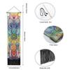 Seven Chakra Tapestry Vertical Wall Hanging Tree of Life Tapestry Tassel Yoga Meditation Tapestry for Bedroom Living Decoration