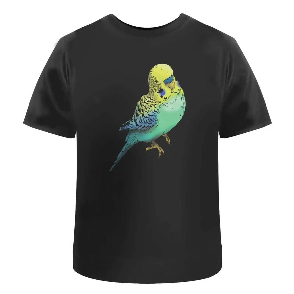 T Shirt Quot Budgie 100 Baumwolle S Xxl Ta027204 Vintage Washed Breathable Soft Slightly Casual Homme Unisex Versatile