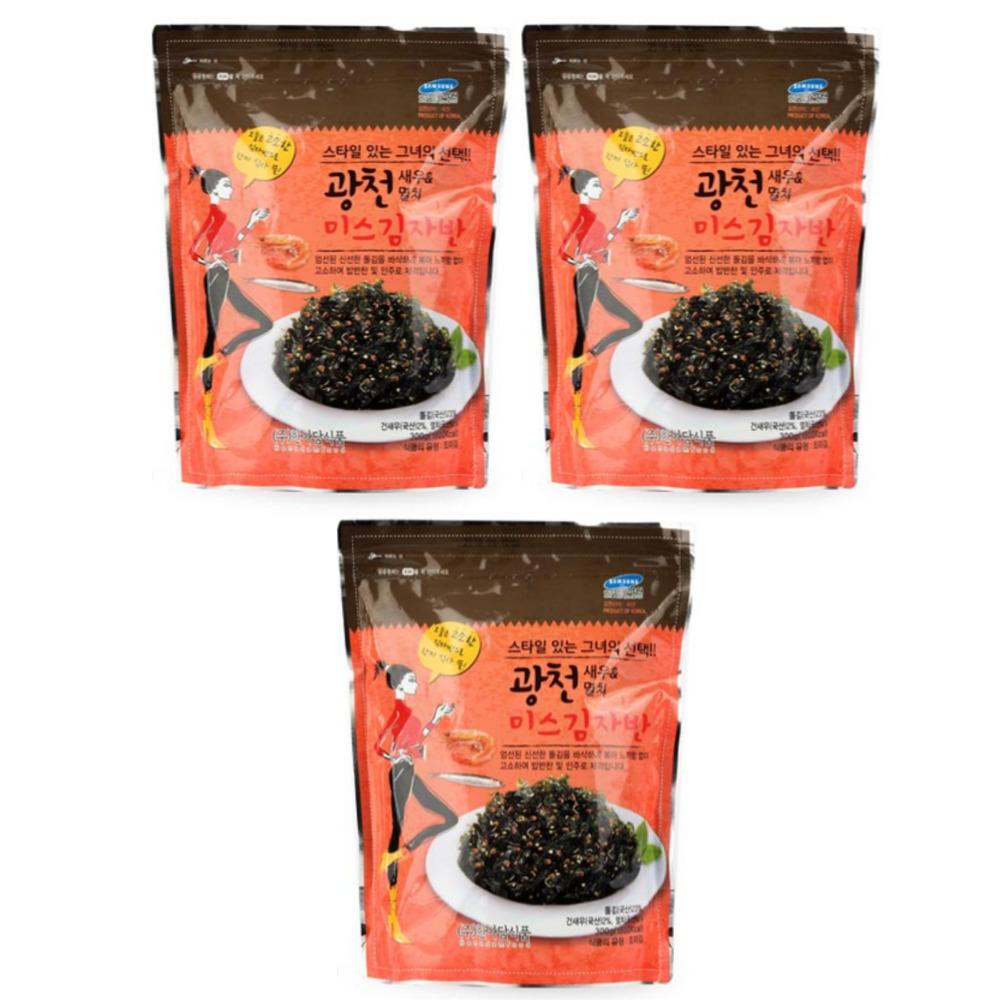 [Gwangcheon] Seaweed Flakes 40g (2 Types) / Hrimp & Anchovy / Korean Side Dish / Korean Snack / Side Dishes