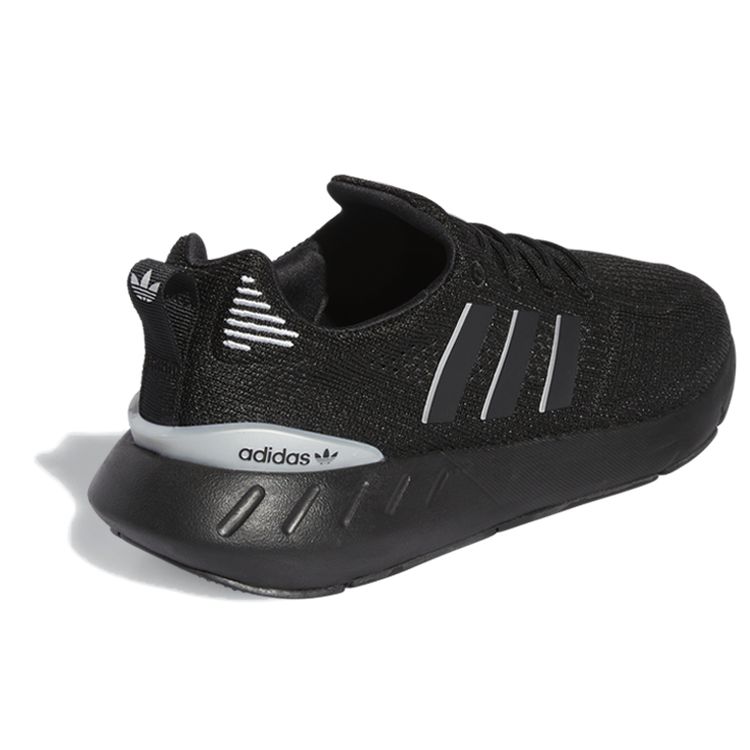 adidas Оригинальные Swift Run 22 Удобная ткань Амортизация Нескользящая Дышащие Низкие Повседневные Беговые Кроссовки Женские Кроссовки Черные GZ4974