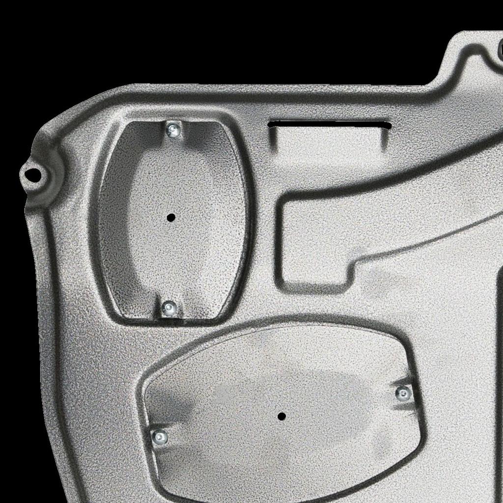 Mercedes-Benz Engine Underbody & Upper Protection Plate - Chassis Armor & Mud Shield Modification