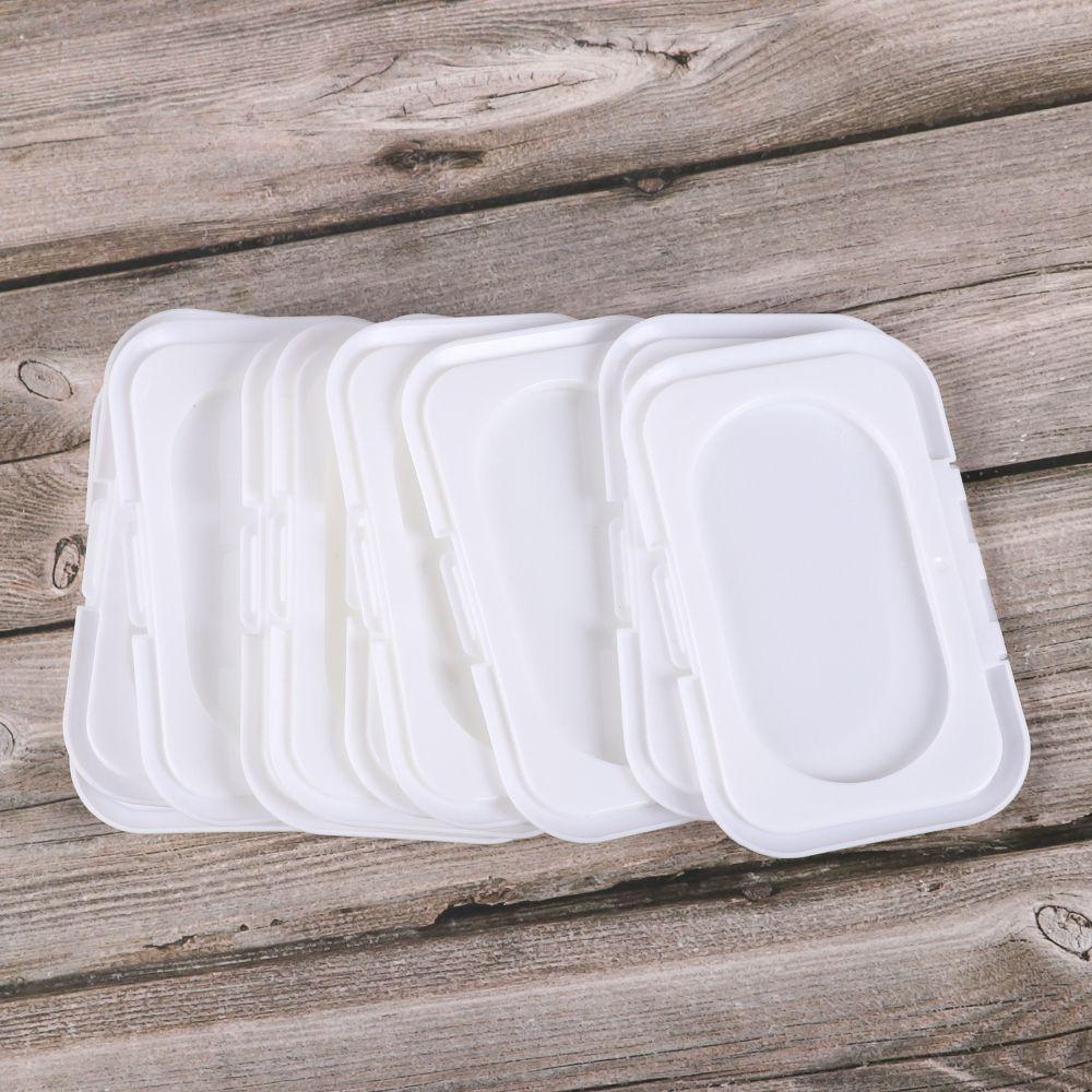 1/5/10 pcs New Portable Box Lid Reusable Flip Cover Baby Wipes Lid Tissues Cover