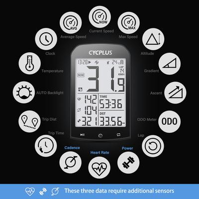 CYCPLUS M1 GPS Велокомпьютер Велосипедные Аксессуары Велосипедный Спидометр BLE 5.0 ANT+ Велосипед Ciclismo Счетчик Километров для Езды