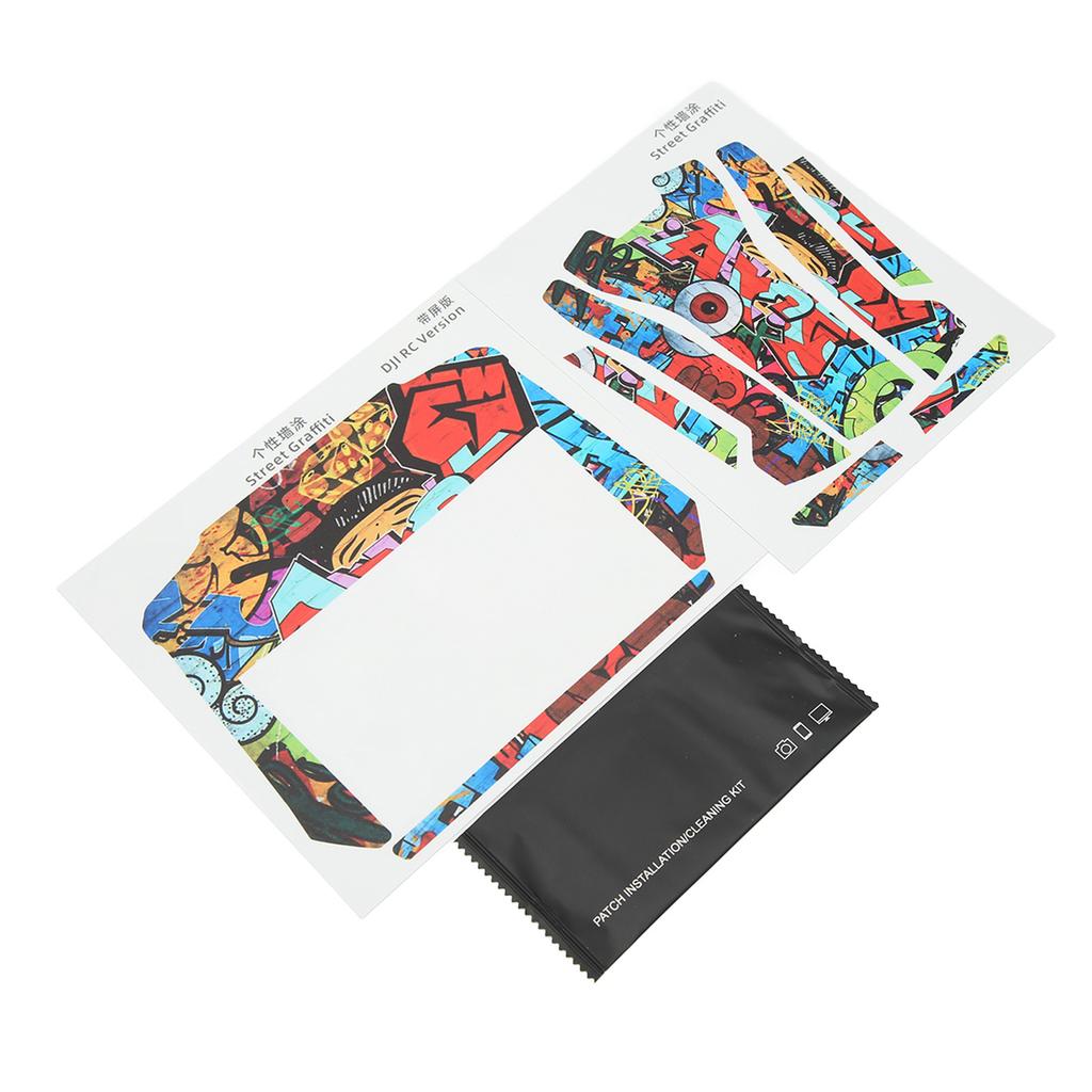 Наклейка для RC дрона, съемная, ПВХ, защита от царапин, яркие цвета, точная резка, обертка-скин без пузырьков для DJI Mini 3