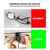 Carbon Car Sun Visor Glasses Clip Card Ticket Holder Fastener For Opel Corsa Mokka Astra Cascada Adam Insignia Meriva Vectra
