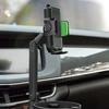 Отличный автомобильный держатель для смартфона, регулируемая основа, простая установка без помощи рук