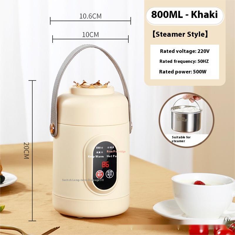New Multifunctional Rice Cooker Portable Small Travel Electric Kettle Household Electric Cooker Hot Pot 110V US/220V EU Plug