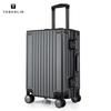 TOBERLIR Front-Opening Laptop Carry-On Luggage