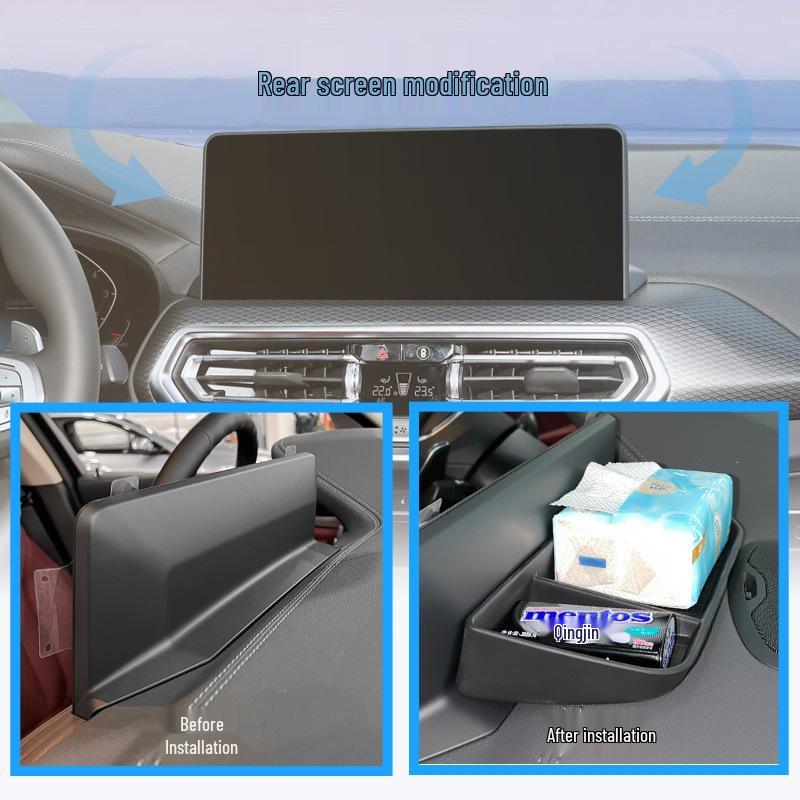 Экран центральной консоли и держатель для телефона для BMW X3/X4/iX3 22-23