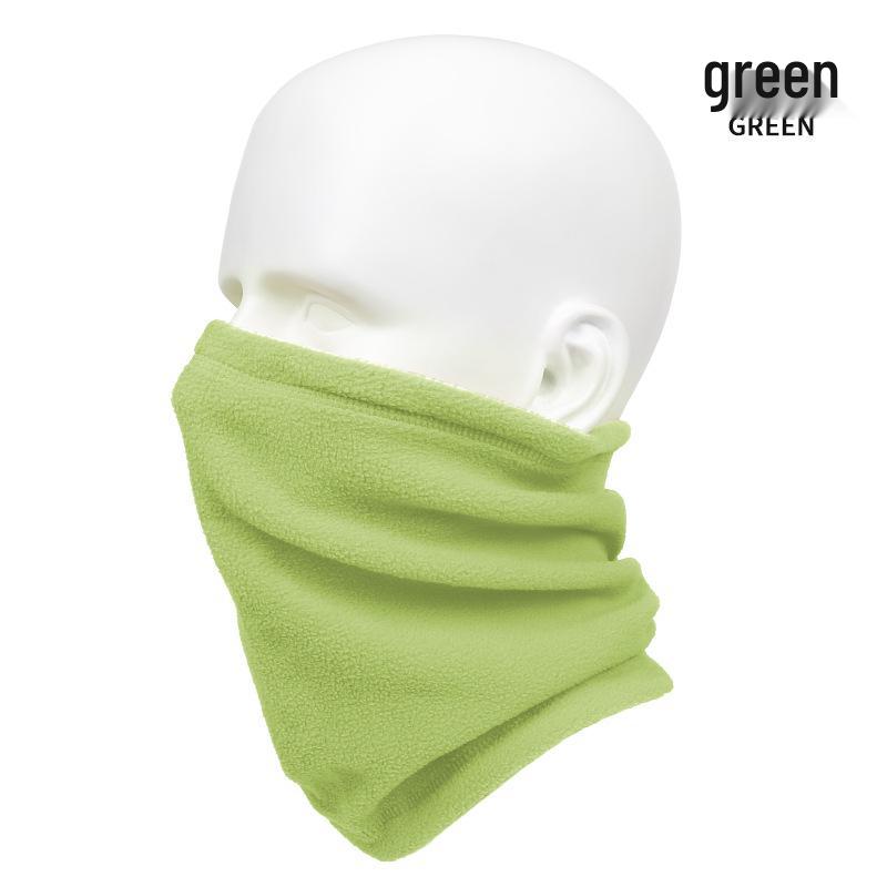 Windproof Fleece Neck Gaiter: Multifunctional Warm Face Mask for Outdoor Sports