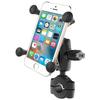 RAM MOUNTS Smartphone Holder Set Fits Diameter X-Grip (1-inch, 19mm-25.4mm Handlebars) - RAM-B408A-UN7