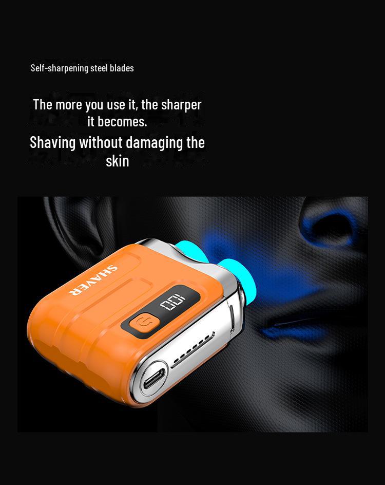 Высокоскоростная немецкая мини-электробритва с лезвиями — портативная серия Traveler