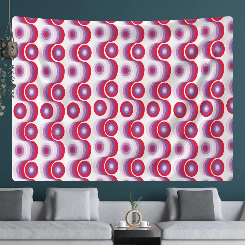 Коврик для йоги Tarot Hippie, настенное пляжное полотенце, простыня, мандала, психоделическая сцена, домашний гобелен