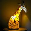 Retro Animal Night Light Home Decoration Dyed Resin Animal Table Lamp Night Light