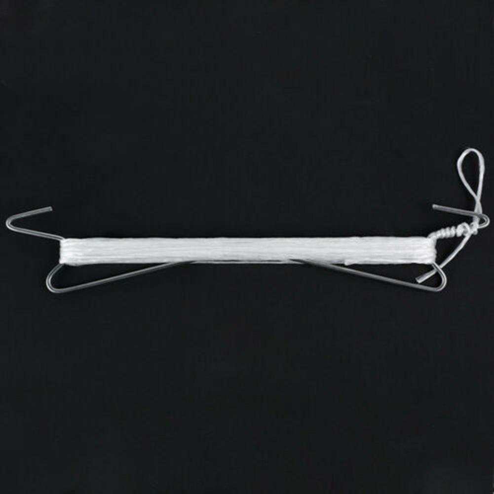 Greenhouse Vine Support Hooks 10 Pack with 10m Nylon Rope for Tomato Cucumber Bean Melon Plant Hanging and Securing