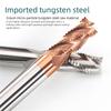 4mm 6mm 8mm12mm 16mm Shank Milling Cutters HRC55 CNC Router Bit  Aluminum Steel Machining