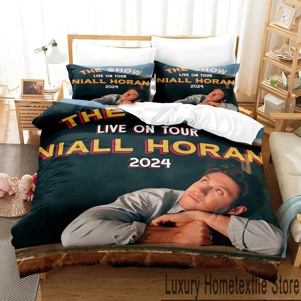 3D Print Niall Horan Bedding Set Boys Girls Twin Queen King Size Duvet Cover Pillowcase Bed Boys Adult Home Textileextile