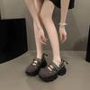 Женские туфли Мэри Джейн, новые модные дизайнерские кроссовки JK Uniform Flat Lolita Platform Casual Shoes Женские туфли-лодочки Обувь для отдыха