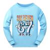 5221  Детская футболка с длинными рукавами и принтом Steal a Brainrot 67 Six Seven для мальчиков и девочек