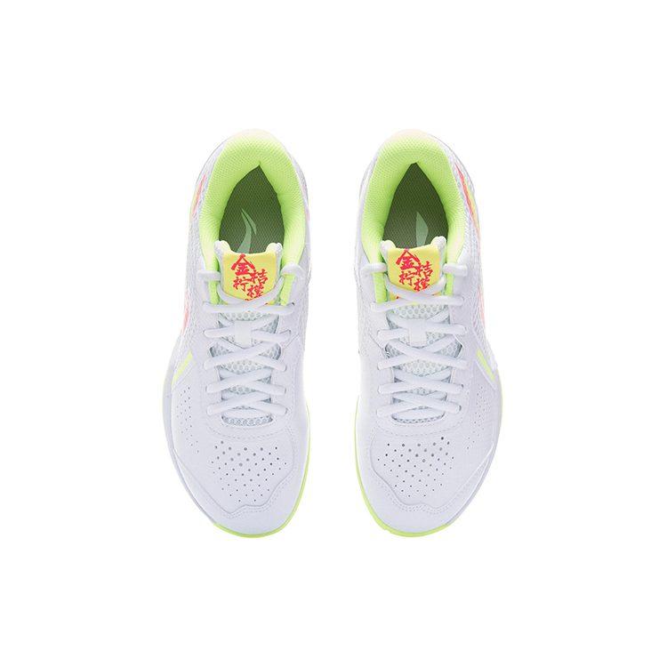 Li Ning Коллекция Thunder Lite Тренировочные низкие Бадминтонные кроссовки Унисекс Кумкват Лимон AYTS020-1