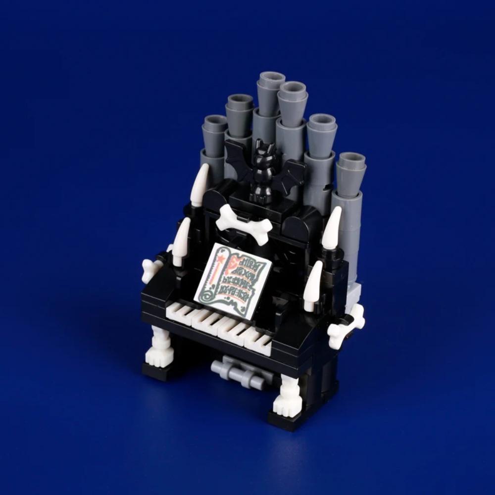 Средневековая хижина ведьмы Строительные блоки MOC Режим Бутылка с волшебным зельем Кухня ведьмы Стол для картографии Игрушки Кирпич Подарок